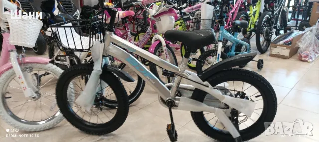 Детски велосипед 16цолаДискови спирачки. номер 666., снимка 3 - Велосипеди - 50129726