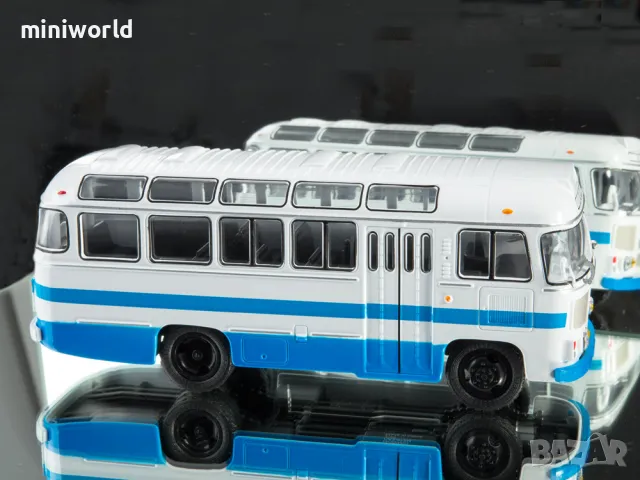 ПАЗ-672М градски автобус - мащаб 1:43 на Наши автобуси моделът е нов в блистер, снимка 14 - Колекции - 50012910