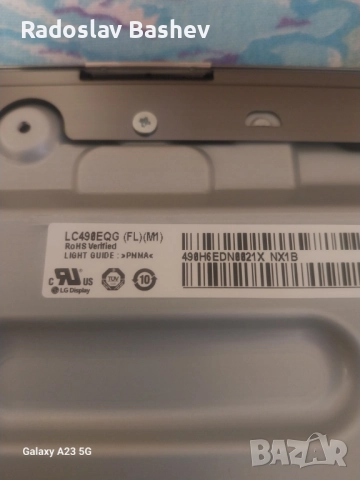 LG 49UK7550MLA на части., снимка 4 - Части и Платки - 52459522