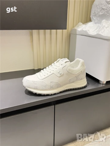 LV Louis Vuitton Редки дизайнерски Маратонки Кецове Унисекс Мъжки дамски, снимка 10 - Маратонки - 50672502