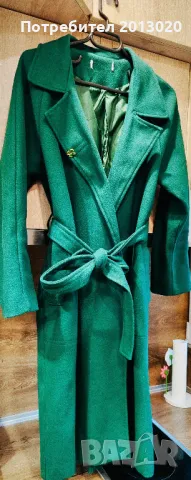 Вълнено дамско палто