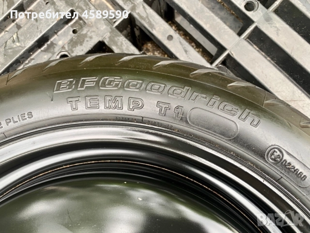 Резервна гума/Патерица 17цола 5x100 за Toyota Avensis,Prius,Urban Cruiser, снимка 8 - Гуми и джанти - 51809865