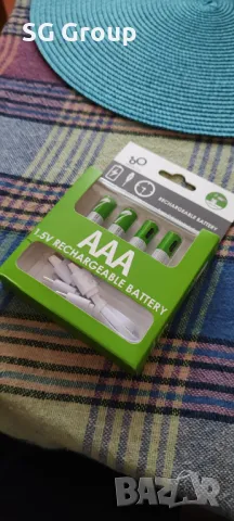 Акумулаторни li-On презареждащи се ААА Usb C батерии + Кабел. , снимка 5 - Друга електроника - 49025637