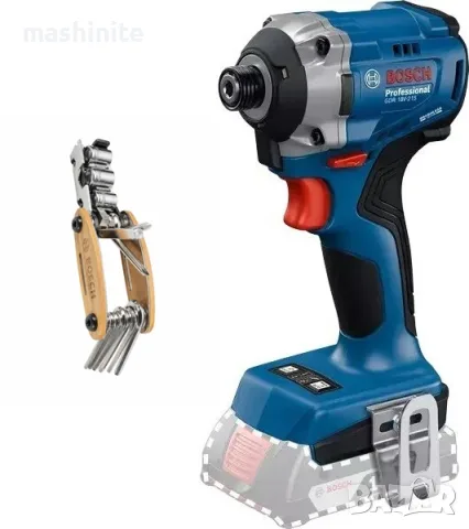 Акумулаторен ударен винтоверт Bosch GDR 18V-215 ,18V , 215 Nm , 1/4`` 