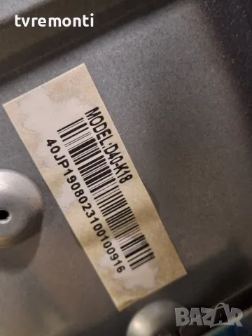 Main Board CV358H-T42 for Crown 40MA110S Smart  for 40 inc DISPLAY D40-K18, снимка 9 - Части и Платки - 48104132