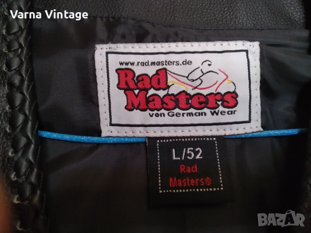 НОВ мото кожен елек с катарами. размер 46-48 (M-L). RAD MASTERS Германия., снимка 4 - Аксесоари и консумативи - 51766522
