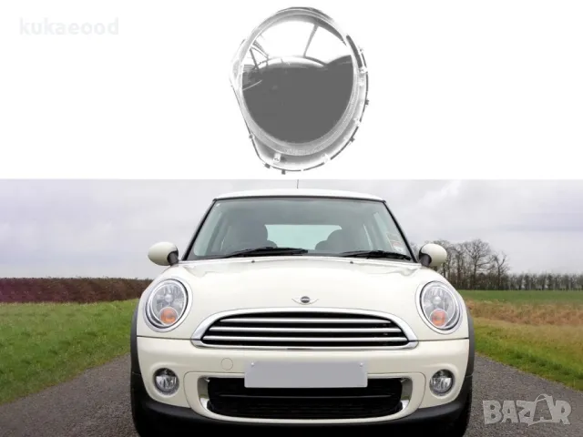 Стъкло за фар на Mini Clubman R55 - Halogen, снимка 4 - Части - 47544350