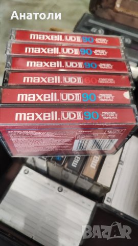 Аудио касети Maxell UD II, снимка 1 - Аудио касети - 44328490