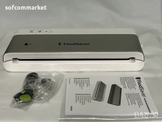 Вакуум машина FoodSaver VS0100X – 6 мес. гаранция, снимка 6 - Други - 55842781