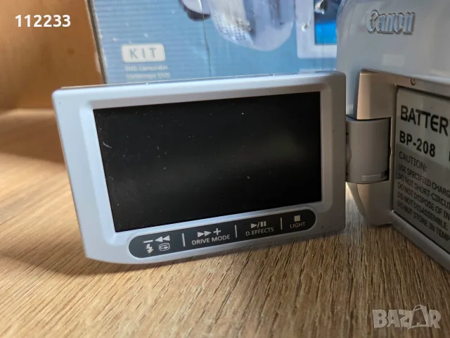 Canon DC21 Mini DVD камера ПОДАРЪК, снимка 7 - Камери - 56049561