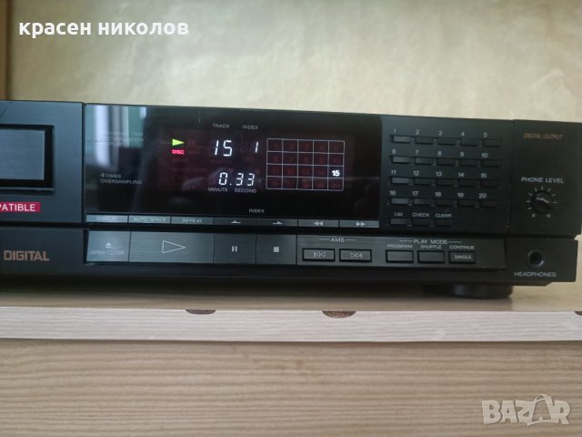 Sony CDP-750 (TDA1541–CXD1088), снимка 3 - Ресийвъри, усилватели, смесителни пултове - 36606205