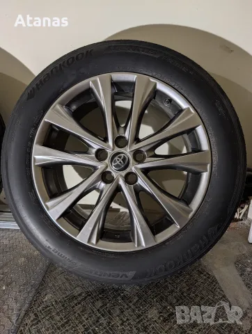 Джанти 18 225/60 Toyota rav4 2016 оригинални тойота рав4 алуминиеви лети, снимка 3 - Гуми и джанти - 55886774