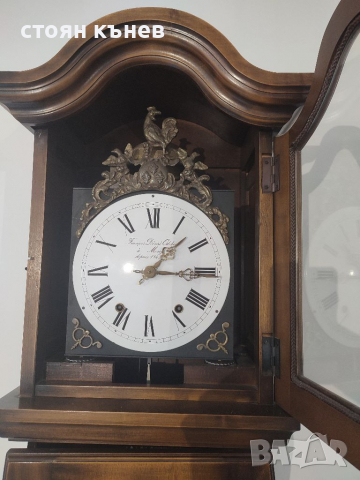 Френски паркетен часовник, снимка 3 - Антикварни и старинни предмети - 36374633