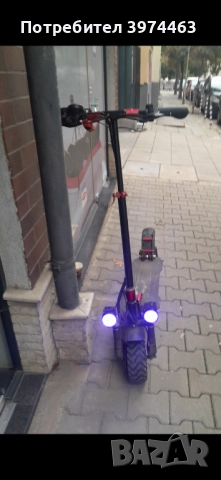 Продавам електрическа тротинетка 2×1000w, снимка 2 - Велосипеди - 52146753