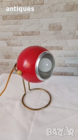 Стара настолна лампа - ELEKTROFEM ISZ - HE- 4173 - Hungary - Космическа ера, снимка 6 - Антикварни и старинни предмети - 53347513