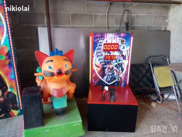 Силомер Чук чукът на Тор електронен боксова круша панаирни съоръжения атракции , снимка 8 - Други игри - 36760777