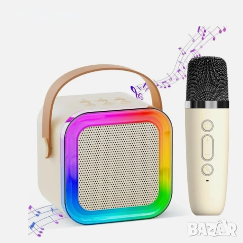 Караоке колонка+микрофон