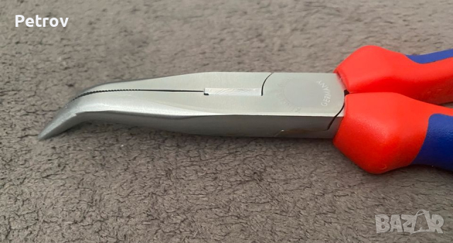 KNIPEX 26 25 200 - MADE IN GERMANY - ЧИСТО НОВИ 200 mm ПРОФЕСИОНАЛНИ полукръгли извити Клещи /GERMAN, снимка 5 - Клещи - 44735050