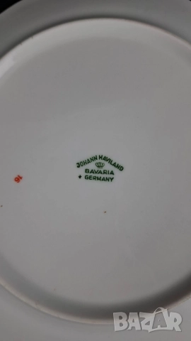 Сервиз за хранене с рози - Johann Haviland, снимка 8 - Сервизи - 49680084