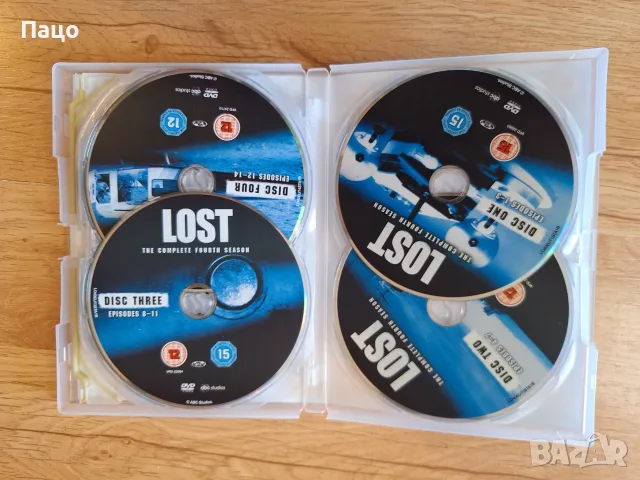 Lost Season 4  Compact Box DVD, снимка 3 - DVD филми - 55770861
