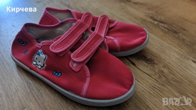 Детски гуменки с лепка момиче 34 номер