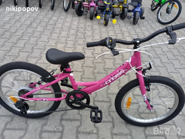 CROSS Велосипед 20" ALISSA розов, снимка 11 - Велосипеди - 53559941