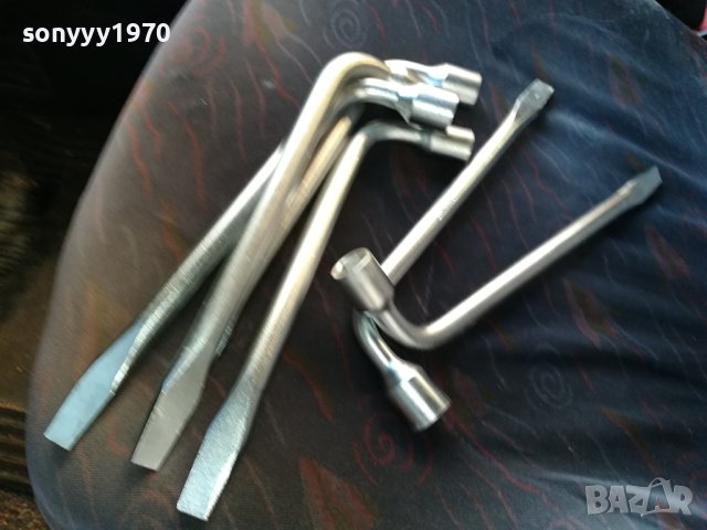 КЛЮЧ ЗА ГУМИ ЛУЛА 17ММ//19ММ ПО ИЗБОР 0308230942, снимка 3 - Аксесоари и консумативи - 41742298