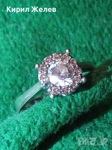 СКЪПОЦЕНЕН ФЕШЪН АРТ СРЕБЪРЕН ПРЪСТЕН СРЕБРО 925 с ЮВЕЛИРНО ФАСЕТИРАНИ ЦИРКОНИ 32428, снимка 3 - Пръстени - 38352275