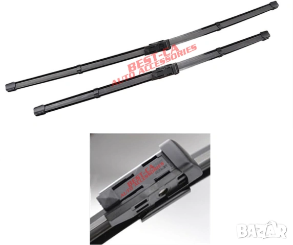 Комплект чистачки за предно стъкло 65+48 cm. подходящи за Volkswagen Arteon 2017-2024, снимка 3 - Аксесоари и консумативи - 53731778