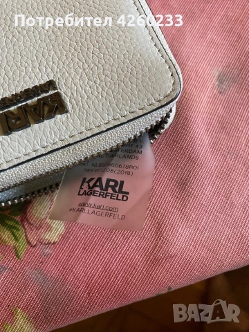 Портфейл Karl Lagerfeld, снимка 4 - Портфейли, портмонета - 51163633