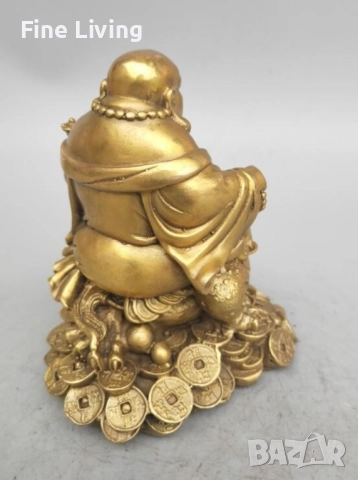 Статуетка "Смеещият се Буда", снимка 3 - Декорация за дома - 52196024