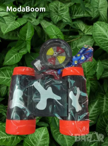 Детски комплект бинокъл с компас, снимка 4 - Игри и пъзели - 48905233