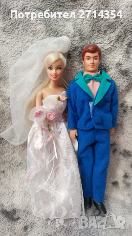 Барби и Кен младоженци , снимка 6 - Кукли - 51721605