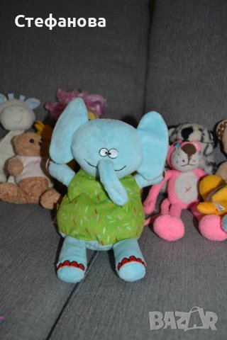 Плюшени играчки музикално Taf Toys слонче, Пинко, Моето малко пони и др., снимка 4 - Плюшени играчки - 41737470