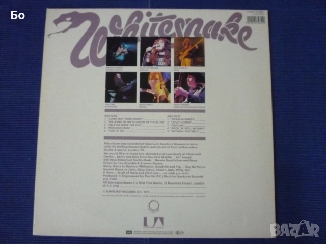 грамофонни плочи WhiteSnake , снимка 8 - Грамофонни плочи - 52474021