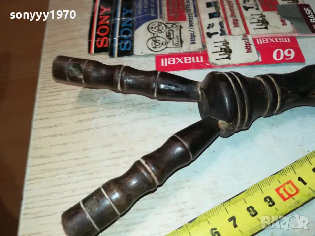 ДЪРВЕНА ПРАШКА 2103250744, снимка 10 - Антикварни и старинни предмети - 49580113