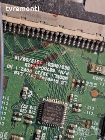 T-CON BOARD 6870C-0442B for LG 32LN540B for 32inc DISPLAY LC320DXE (SF)( R1), снимка 2 - Части и Платки - 50303969