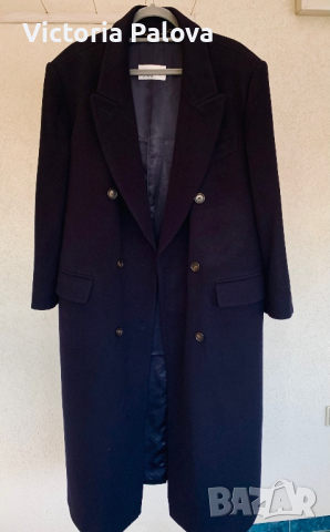 Ново модерно палто PIER ANGELINI 100% кашмир, снимка 3 - Палта, манта - 38476742
