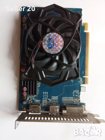 Видеокарта Sapphire Radeon HD 5670 HM PCI-E HDMI/DVI-I/DP W/512MB GDDR5 VRAM, снимка 2 - Видеокарти - 51953013