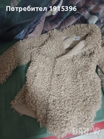 кафяво рошава палтенце , снимка 3 - Палта, манта - 53356277