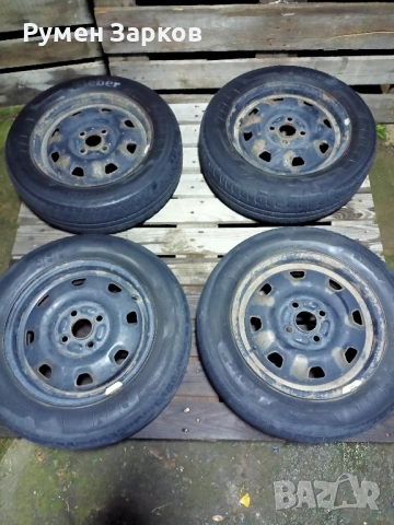 4 бр. джанти с гуми 175/65/14, Тойота Ярис