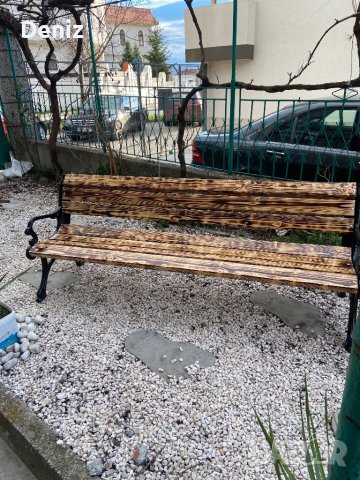 Градинска пейка, снимка 3 - Градински мебели, декорация  - 39556027