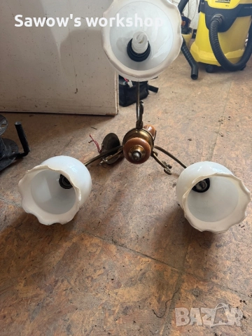 Винтидж ретро полилей, снимка 3 - Полилеи - 52963859