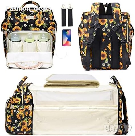 Нова Бебешка Раница Чанта за смяна на пелени с подложка/Майки Бебе