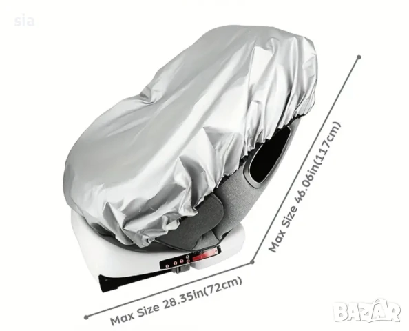 Покривало за детско столче, калъф, сенник , 117*72см, снимка 3 - Столчета за кола и колело - 50794724