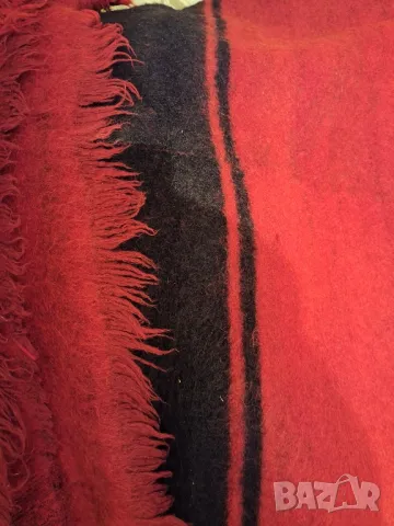 Ново одеало,валяно,100% вълна,винтидж излъчване , снимка 4 - Антикварни и старинни предмети - 48218784