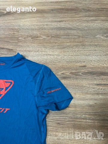 Мъжка тениска DYNAFIT Graphic LOGO Flex Stretch T-Shirt , L размер , снимка 3 - Тениски - 53814740