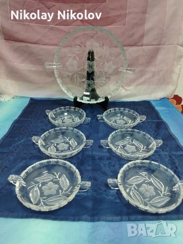 НОВ кристален к-т, снимка 10 - Сервизи - 53612146
