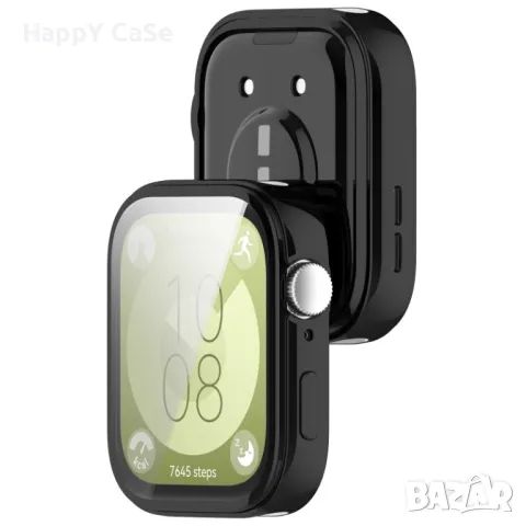 Huawei Watch Fit 3 / Мек TPU силиконов кейс с протектор, снимка 9 - Смарт гривни - 45839145