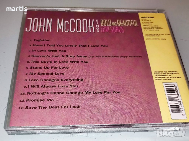 Колекция John McCook CD , снимка 4 - CD дискове - 36489298